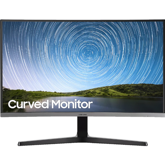 Samsung Curved Monitor 32" FHD Computer Monitor, Bezel-Less Design Monitors