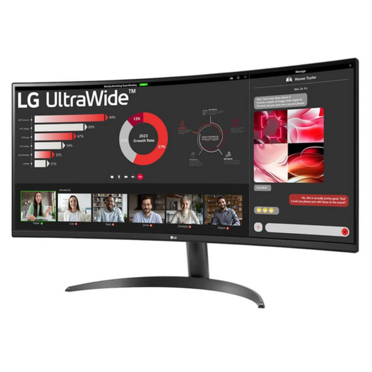 LG 34WR50QC 34'' WQHD 160Hz (3440 x 1440) - Curved Monitor