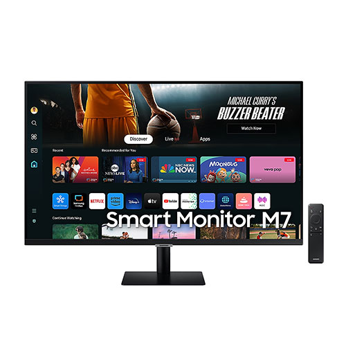 Samsung 32" Smart Monitor M70D UHD, USB-C with Speakers & Remote