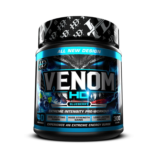 HD Labs Venom-HD Blueberry Pre-workout